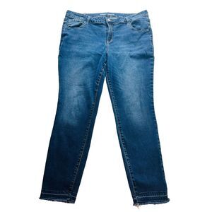 Old Navy Women's Rockstar‎ High Rise Stretch Denim Blue Jeans Plus Size 18